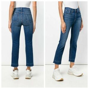 Rag and Bones Jeans Womens 27 Skinny Crop Lowrise Stretch Denim jeans
